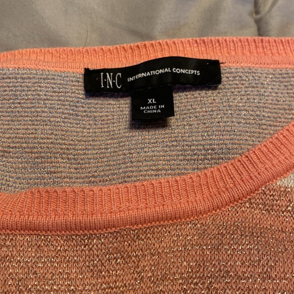 INC Shimmery Sweater - Picture 7 of 9